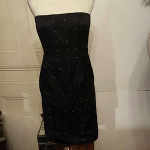 Stephen Digeronimo rhinestone dress